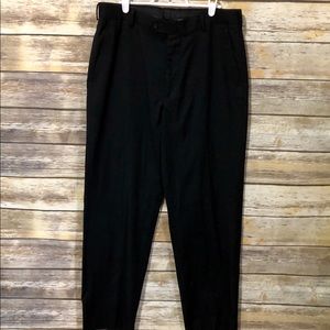 GEORGE: Black Dress Slacks AC049
